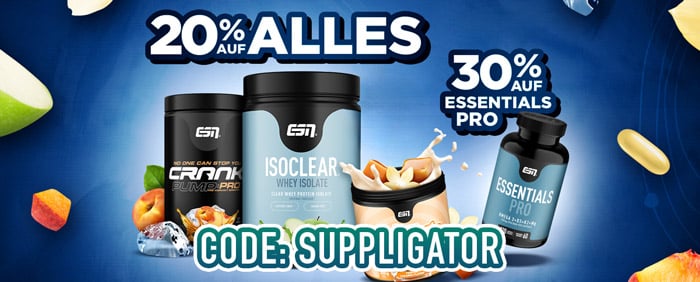 20 % de réduction sur tout chez ESN + 30 % sur Essentials Pro