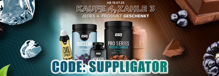 Offre « 4 pour 3 » chez ESN + 3 sirops vitaminés offerts à partir de 75 €
