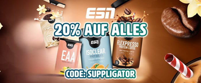 Promotion « 20 % de réduction sur tout » chez ESN