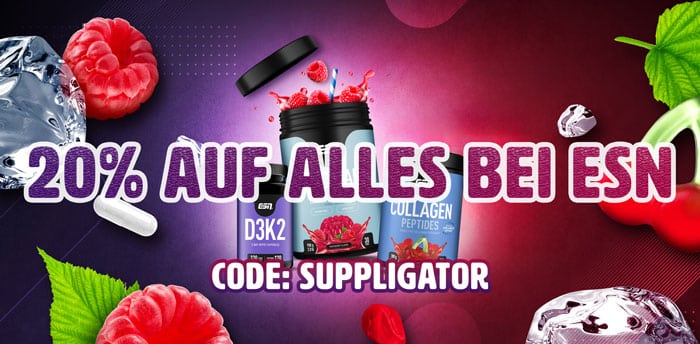 20 % de réduction sur tout chez ESN avec le code SUPPLIGATOR