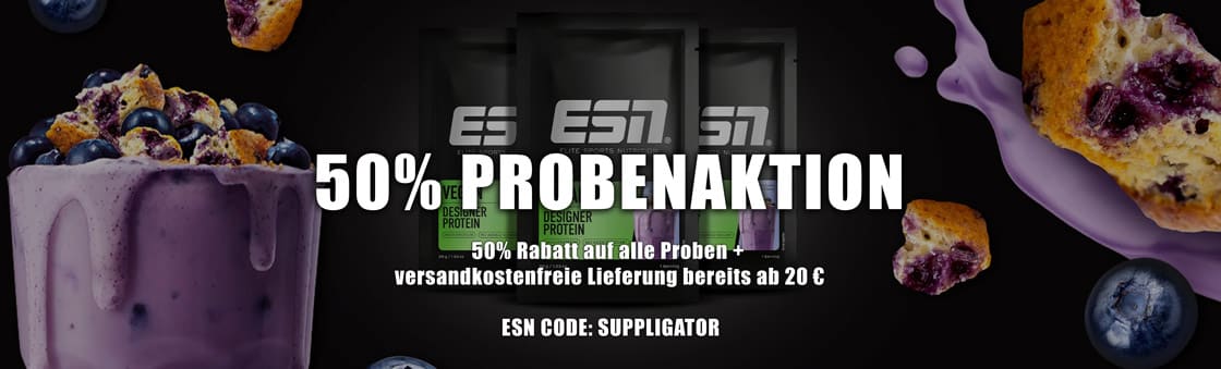 Offre promotionnelle ESN à 50 % avec livraison gratuite à partir de 20 euros