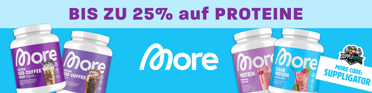 Jusqu’à 25 % de réduction dans le cadre de la promotion « More Summer » sur les protéines + 4 nouveaux produits
