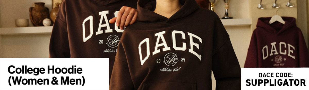 10 % de réduction sur le lancement d&rsquo;OACE avec le nouveau sweat à capuche du collège