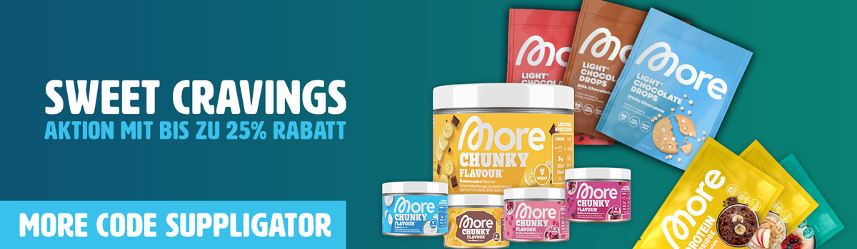 Promotion « More Sweet Cravings » avec jusqu&rsquo;à 25 % de réduction sur la gamme Chunky Flavour et les nouveaux produits