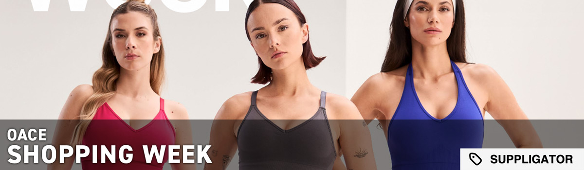Semaine du shopping OACE FIBO avec 25 % de réduction sur tout