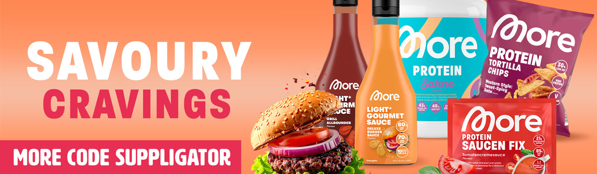 20 % de réduction sur les produits Light Food chez More à l&rsquo;occasion du lancement du nouveau mélange pour sauces protéinées