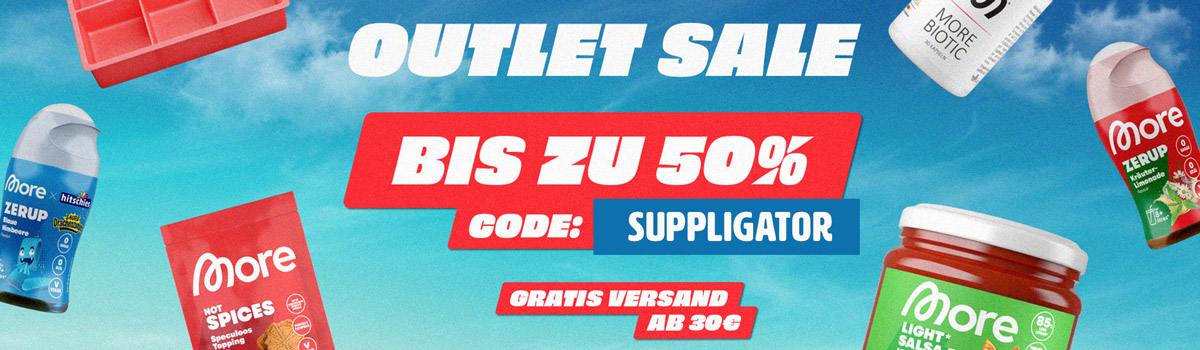 50 % de réduction sur les produits More dans la boutique Outlet