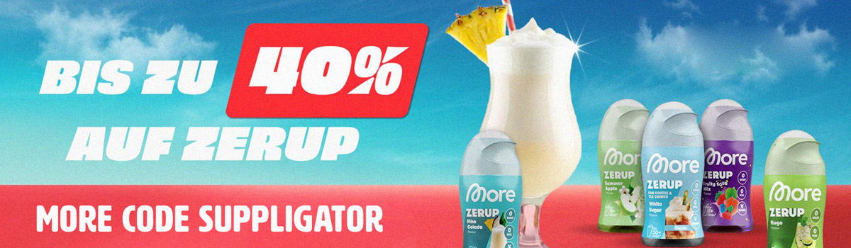 Jusqu&rsquo;à 40 % de réduction sur les Zerups + Nouveautés : Pina Colada, Hugo et bien d&rsquo;autres encore !