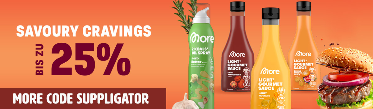 Jusqu’à 25 % de réduction sur « More Savoury Cravings » + lancement du spray d’huile au beurre aux herbes