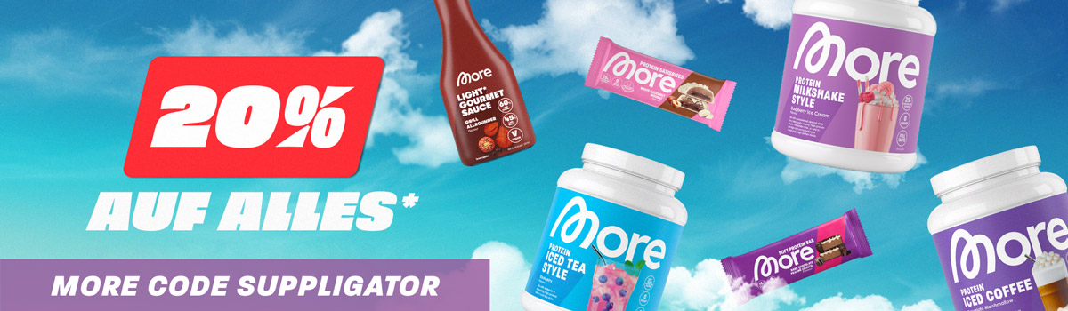 20 % de réduction sur tout chez More + 40 % chez Zerups : l&rsquo;offre est prolongée