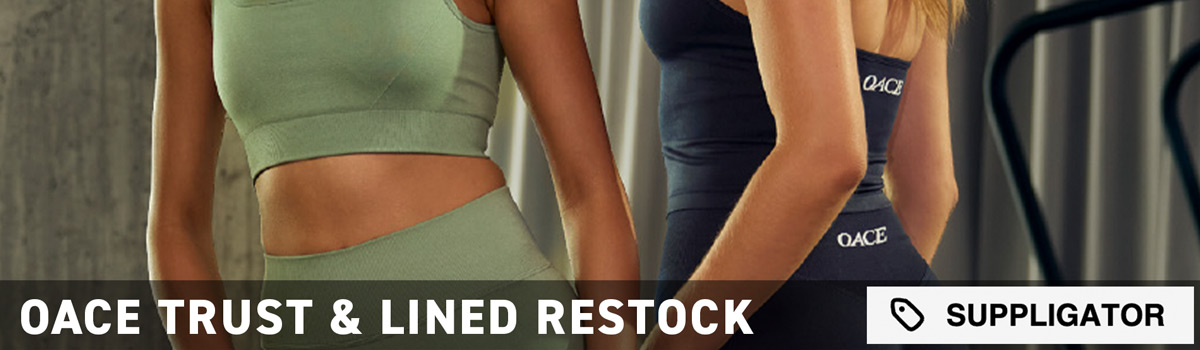 OACE Trust & Lined Restock avec jusqu&rsquo;à 15 % de réduction