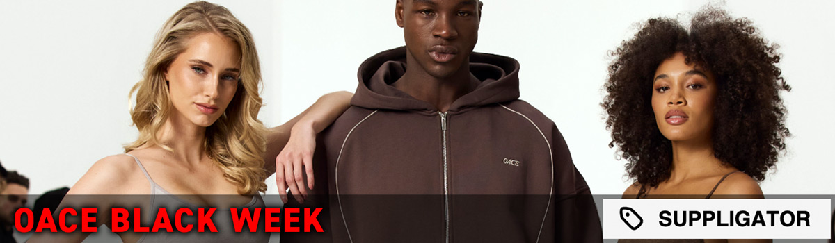 OACE Black Week 2025 – jusqu&rsquo;à 60 % de réduction sur tout ! 🖤