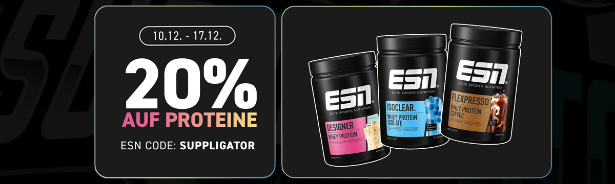 20 % de réduction sur les protéines chez ESN