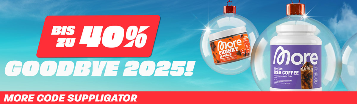 Jusqu&rsquo;à 40 % de réduction dans le cadre de l&rsquo;opération « More Goodbye 2025 »
