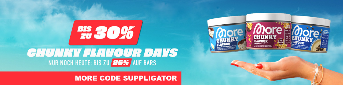 30 % de réduction sur les Chunky et bien plus encore chez More + 3 nouveaux Chunky