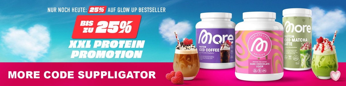 Nouvelle promotion XXL sur les protéines pour la Saint-Valentin, avec de nombreux réapprovisionnements