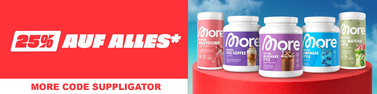 25 % de réduction sur tout chez More, avec de nombreux lancements et réapprovisionnements