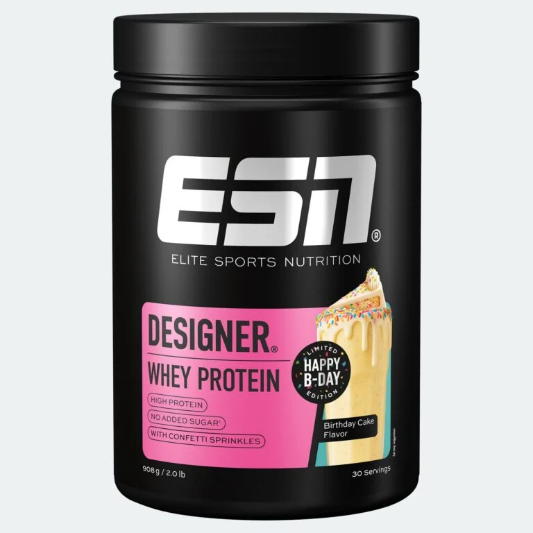 ESN Designer Whey Protein Birthday Cake