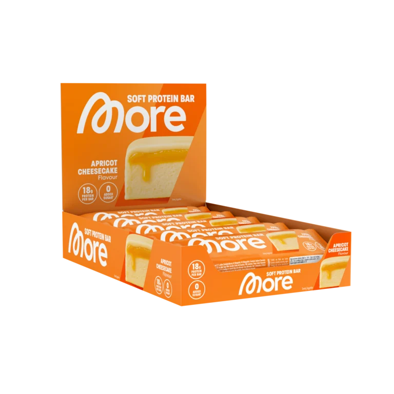 More Protein Bar Apricot Cheesecake