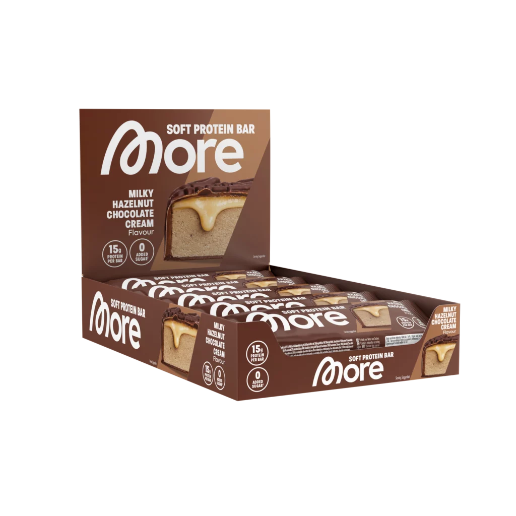 More Protein Bar – Milky Hazelnut Chocolate Cream