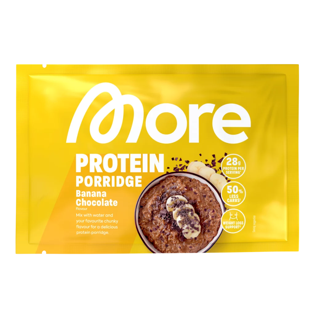 More Protein Porridge Banana Chocolate