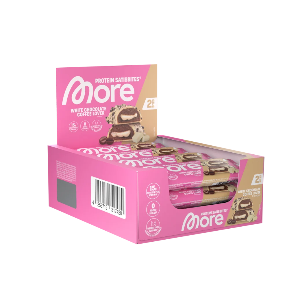 More Protein Satisbites – White Chocolate Coffee Lover