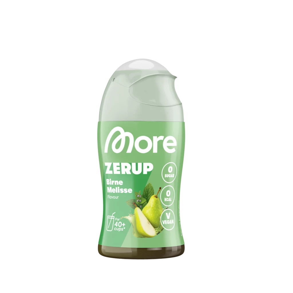 More Zerup - Zero Sirup Birne Melisse