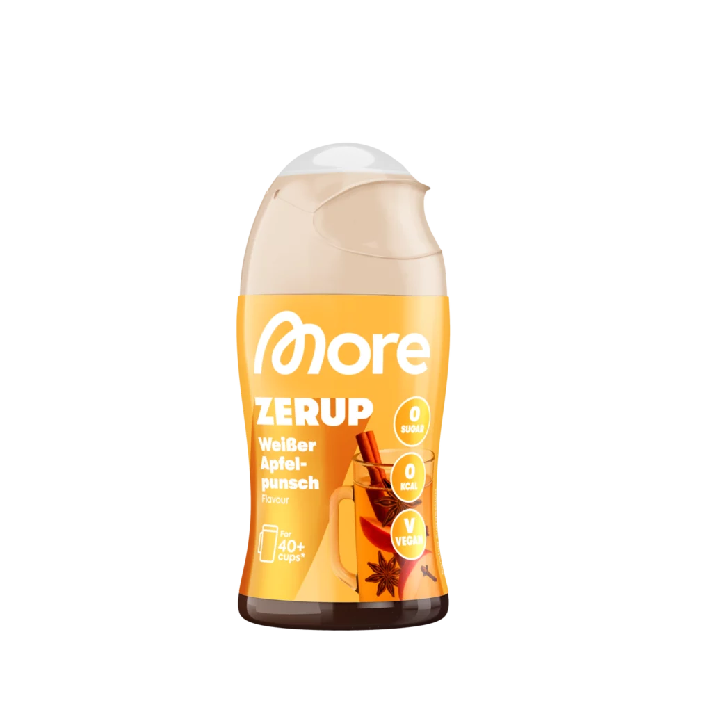More Zerup - Zero Sirup Weißer Apfelpunsch