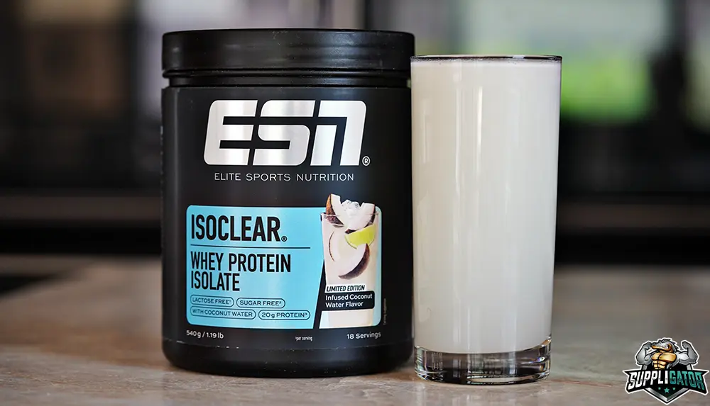 Isoclear Whey Protein Isolate Infused Coconut Water