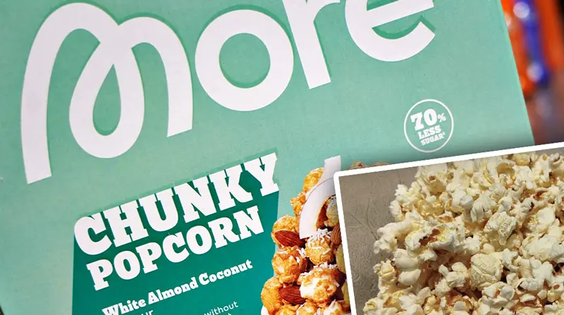 Chunky Popcorn White Almond Coconut