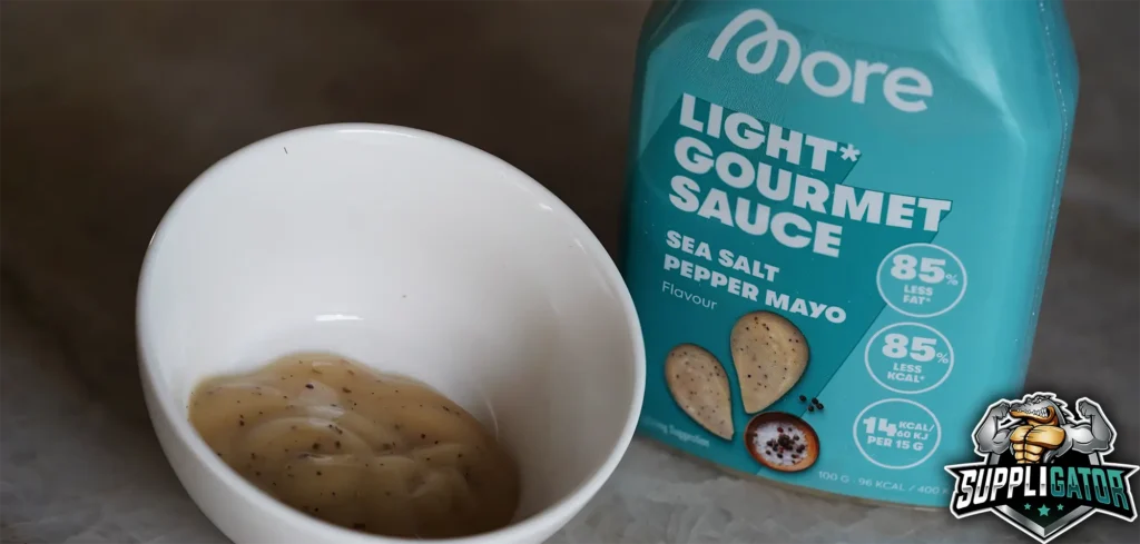 Light Gourmet Sauce & Salad Dressing Sea Salt Pepper Mayo
