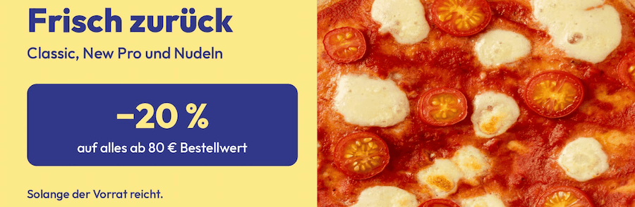 20 % de réduction sur tout chez More Taste