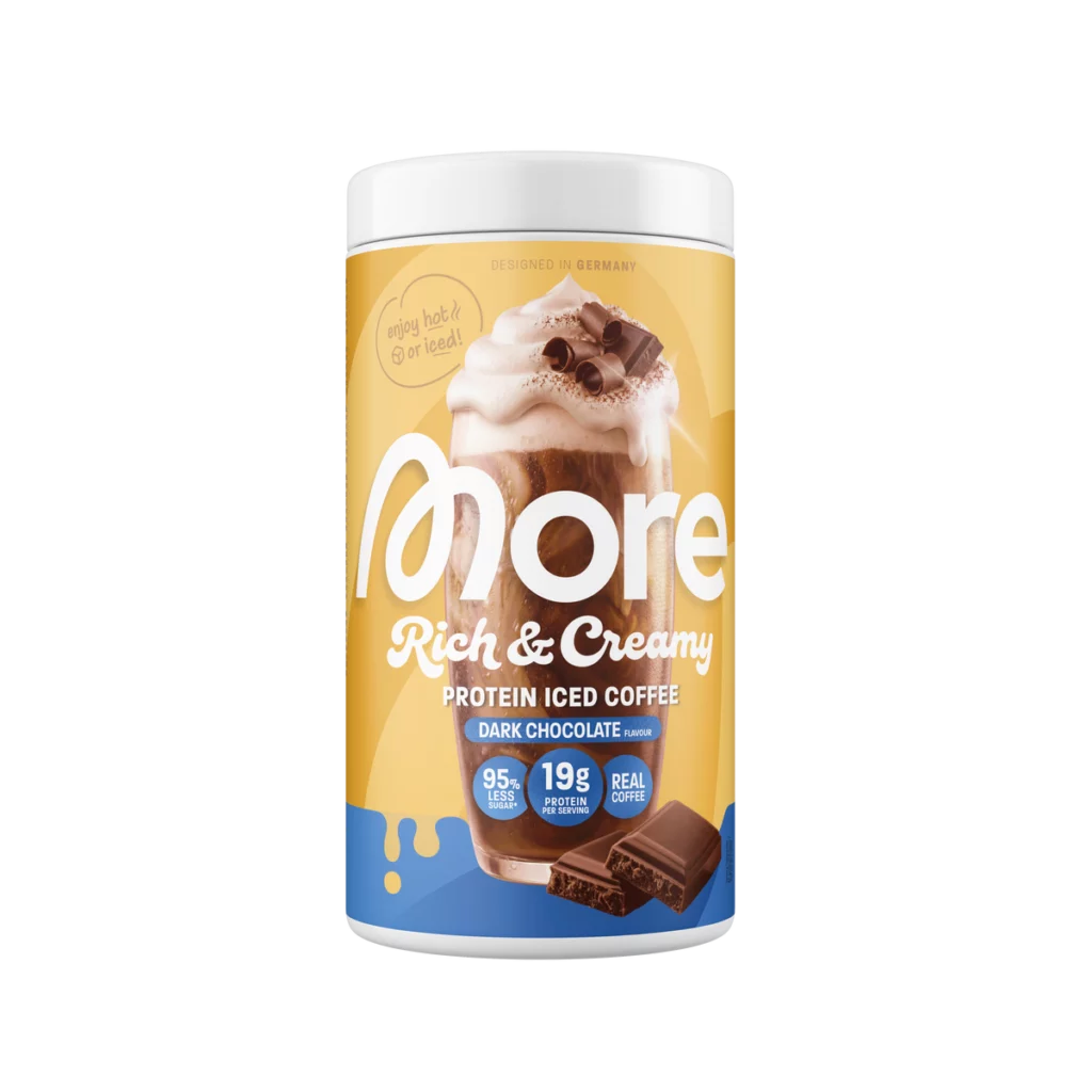 More Rich & Creamy Protein Iced Coffee – Dark Chocolate