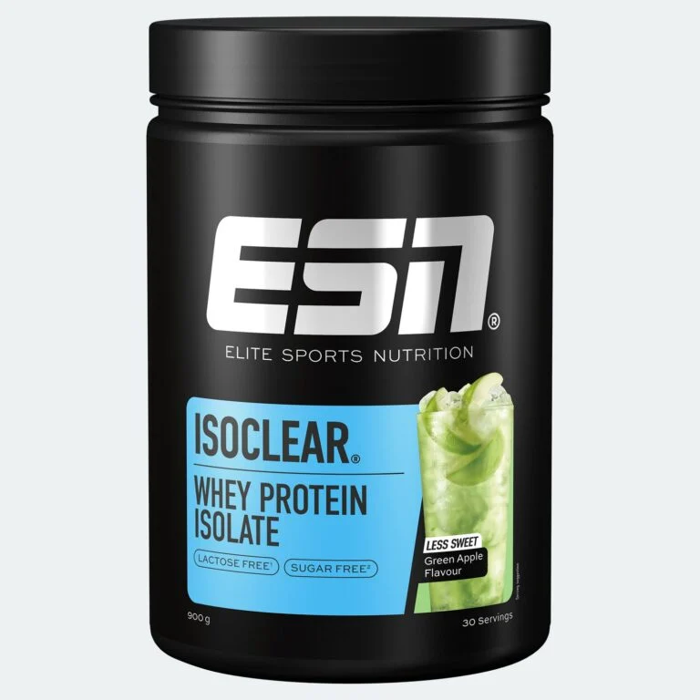 Isoclear Whey Protein Isolate Green Apple less sweet