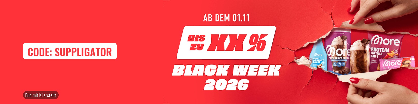 More Black Week 2026 – à partir du 1er novembre