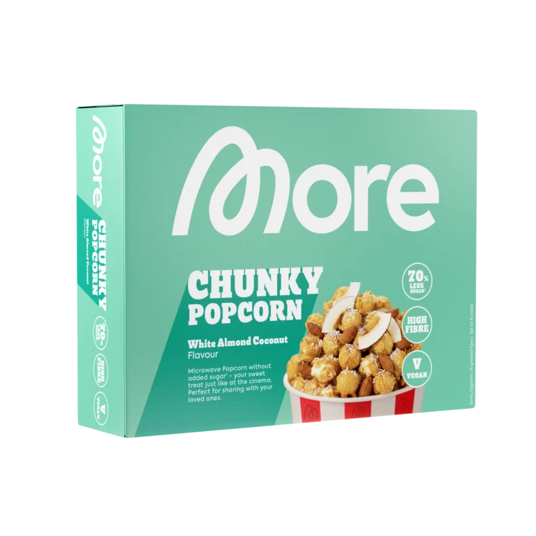 Chunky Popcorn White Almond Coconut