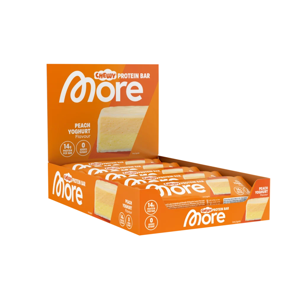 More Protein Bar – Chewy Peach Yoghurt