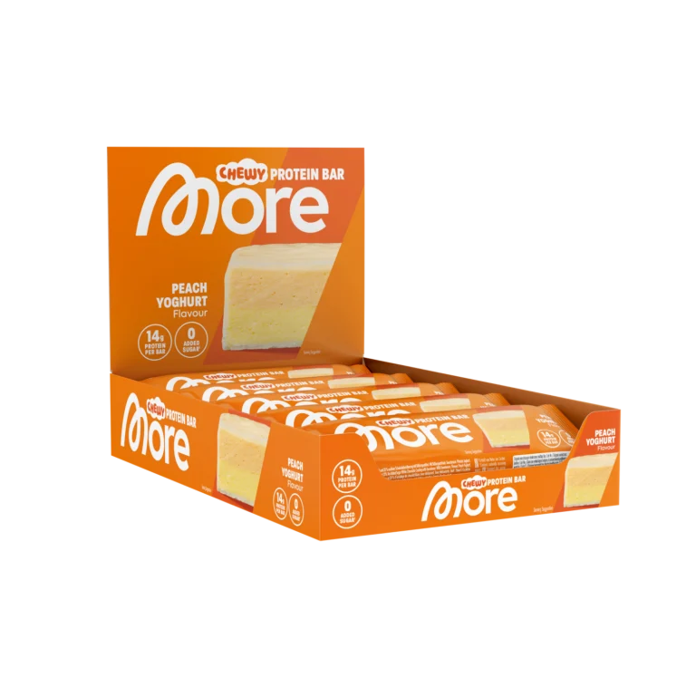 More Protein Bar Chewy Peach Yoghurt